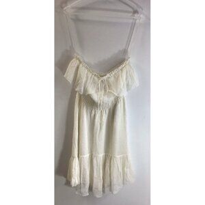Madison Marcus White Boho/Hippy/Festival/Cottagecore S Halter Dress 🤍
